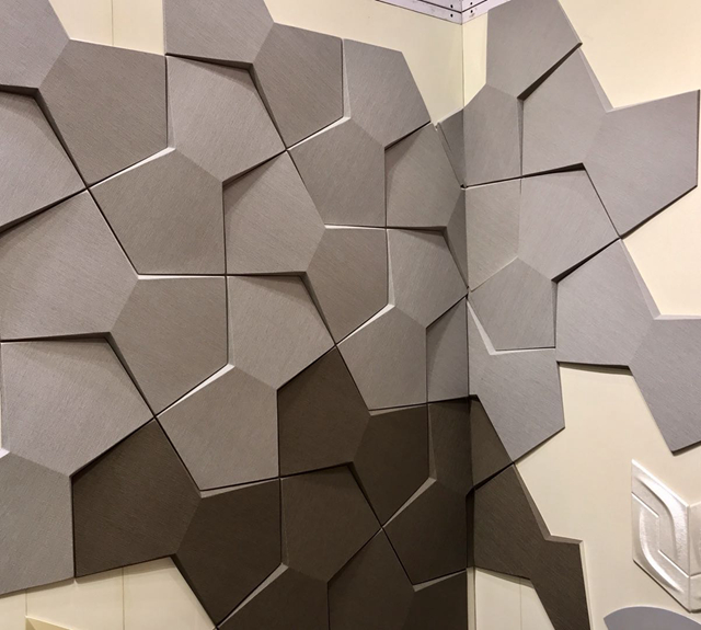41.5x65 PU Dalaman 3D Panel Dinding